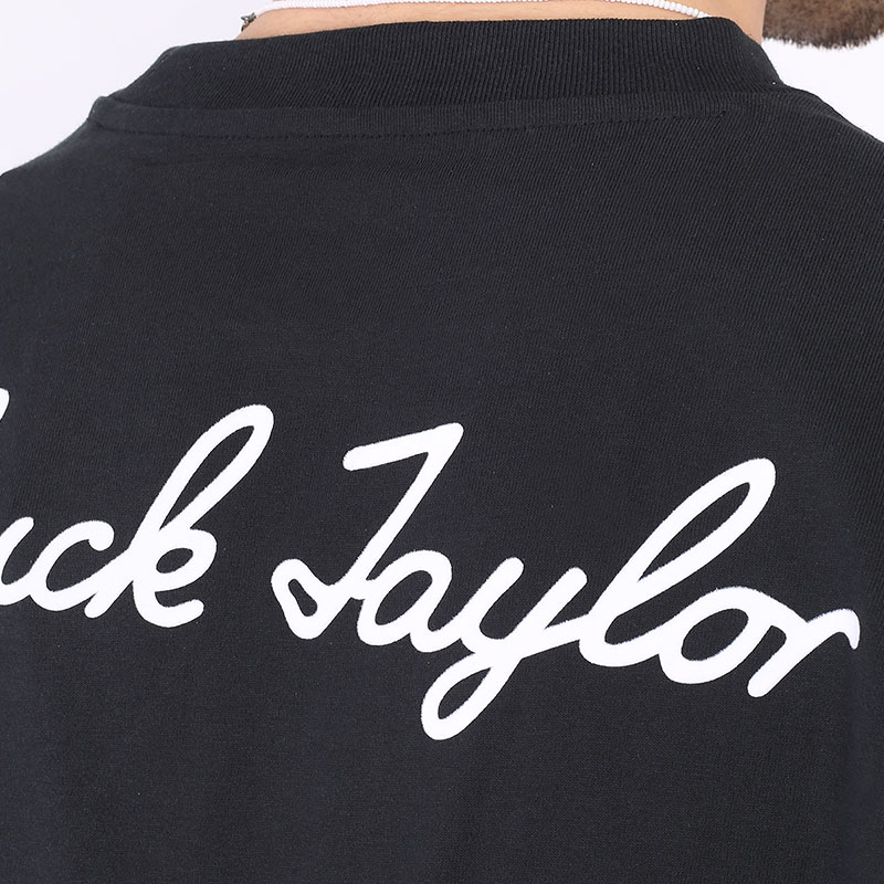 мужская черная футболка Converse Chuck Taylor Tee 10020931001 - цена, описание, фото 5